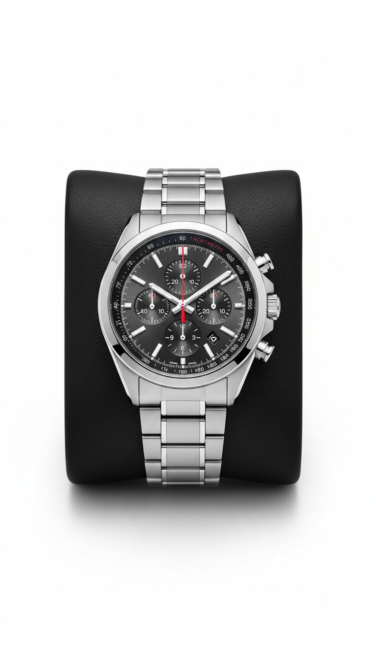 Stainless Steel Chronograph with Sapphire Crystal
